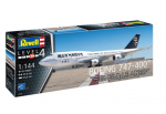Revell Mudelplastik Boeing 747-400 ED FORCEONE 1/144