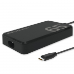 Qoltec 65W GaN Super Fast SLIM | PD | 5-20V | 3.25A | USB-C 3.1 | Laptop | MacBook | Smartfon | + kabel