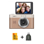 Kodak Digikaamera Pixpro C1 Bundle, pruun (C1BN3)