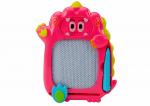 LEAN Toys Drawing Board Pocket Game 2in1 Pink Dinosaur