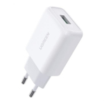 UGREEN 10133 Mobiilseadme laadija 18W / valge