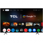 TCL 4K QLED TV | 75T8C | 75 | Nutitelevisioon | Google TV | Must