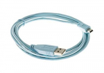 CISCO USB-B konsolikabel, 6 jalga, sobib 900 sarja juhtureid ja 1000, 2520, 2960, 6800ia ja 3010 sarja Etherneti switchidega, 90-peva piiratud garantsioon (CAB-CONSOLE-USB=)