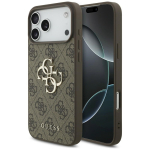 Etui Guess 4G Big Logo do iPhone 18 Pro Max / 17 Pro Max brzowy
