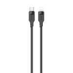 USAMS Kaabel USB-C na Lightning 20W 1,2m PD kiirlaadimine Lithe Series czarny/must SJ566USB01 (US-SJ566)
