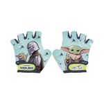 SevenPolska Star Wars Mandalorian gloves, light blue