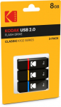 Kodak USB2.0 K100 8GB P3 EKMMD8GK102P3 (3 tkki)