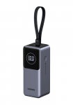 UGREEN 20 000 mAh Powerbank 130W kahe-suunaline kiire laadimine, hall, universaalne