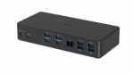 i-tec USB 3.0 / USB-C / Thunderbolt 2x 4K Proftsessuurdokker Gen 2 2x DP 2x HDMI LAN Audio 2x USB-C 10Gbps 5x USB-A 2x10Gbps + 3x 5Gbps Power Delivery 100W - Dokkeri stants