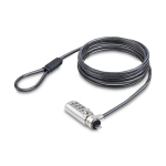 StarTech.com Slim Lock Noble Wedge Slot Compatible, 5Ft (1.5M)
