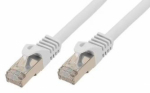 Good Connections Patchkabel m. Cat.7 Rohkabel valge 10m