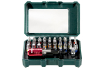 Metabo Promotion 626700000 Bit set 32-piece Slot, Phillips, Pozidriv, Allen, Star, Star TH