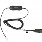 Jabra GN1200 CC Coiled QD to Mod Plug - 2m.