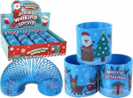 LEAN Toys Iconic Spring Blue Christmas Theme Relaxation 6CM