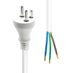 ProXtend Power Cord Denmark to Open End 3M White