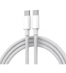 APPLE MQKJ3ZM/A USB-C - USB-C 60W kiiretoitmine ja andmekaabel 1m Valge (OEM)