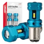 Amio LED CANBUS prmid 1157 BAY15D P21/5W 4SMD 1860 Valge 12V 24V -04253