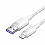 Vention USB 2.0 A USB-C 6A CTOWH 2M kaabel (valge)