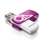 PHILIPS Philips USB 2.0 Flash Drive Vivid Edition (Purple) 64GB