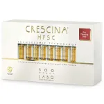 Labo Suisse Labo, Crescina, Transdermic HFSC 500, kasvu stimulatsiooniks, ampullid, ravesserum, peahalale, naistele, 20 tk, 3,5 ml