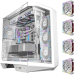 MDATA GAMING ArcticX Pro Ryzen 7 7800X3D 64GB 4TB SSD 1TB HDD RTX 5070Ti Win11