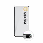 Tactical Klaasist kaitsekile 5D Samsung Galaxy A55 5G jaoks / must