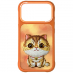 Nimmy Big-silmaline kassipoeg 2.0 iPhone 17 Pro oran karpi