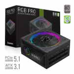 Gamemax PSU | RGB PRO 1300P | 1300 W | Platinum | Tismodulearne