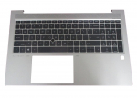 HP Top Cover W/Keyboard CP BL FR M21677-051, Cover + keyboard,