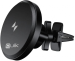 Quik Accessories QM-910 magnetne auto telefonihoidik, mis toetab ilma juhtimata laadimist 15W