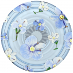 Popsockets PlantCore Grip Blue Fields telefoni hoidik ja alus, sinine