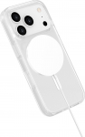 eSTUFF INFINITE (GRS) OSLO iPhone 17 Pro Clear Magnetic Cover.