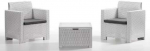 BICA Nebraska Terrace Set White