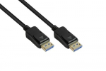 Alcasa DP20-015 DisplayPort kaabel 1,5 m must