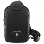 U.S. Polo Assn. US Polo Petit Pique Crossbody Arch telefonikott must