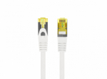 LANBERG Patchcord cat.6a s/ftp lszh cu 0.5m white fluke passed