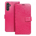 MEZZO raamatukarp SAMSUNG A14 4G / A14 5G mandala magenta jaoks