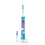 Philips Sonicare For Kids Sonic electric toothbrush HX6322/04 Built-in Bluetooth Coaching App 2 brush heads 2 modes