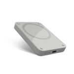EPICO 4200mAh magnetiline juhtmevaba akupank - helehall