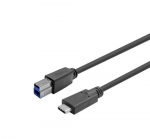 VivoLink PROUSBCBMM20 USB-kaabel USB 3.2 Gen 1 (3.1 Gen 1) 20 m USB-C USB-B Must