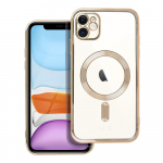 ELECTRO MAG COVER case compatible with MagSafe for IPHONE 11 gold