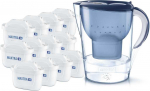 BRITA Marella 2.4L Blue + 12 pcs