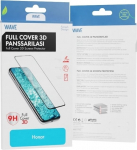 Wave Tieliku kaitsega karastatud klaas Honor X8 5G-le, must (-FC-HN-X85G-BK)