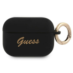 GUESS GUAPSSSK AirPods Pro kate tarny/must Silikoon Vintage Script