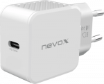Nevox 30W USB-C toiteadapter valge