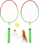 NILS eXtreme NRZ051 TERAS / BADMINTON-KOMPLEKT 2 RKKE + Visksid +
