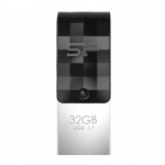 SILICON POWER USB-stiik 32GB USB3.2 + Tp C C31 Must