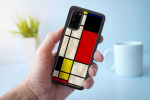 iKins AND quot;SmartPhone case Samsung Galaxy S20 AND quot; Mondrian black