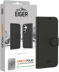 Eiger North Folio Case Galaxy S25 schwarz