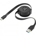 Renkforce RF-4352328 USB-kaabel USB 3.2 Gen 1 (3.1 Gen 1) 0,8 m USB A USB C Must